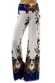  Palazzo Print Pant