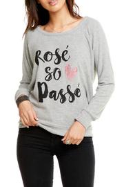  Rose Passe Drape Back Raglan