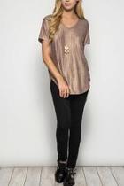  Rose Gold Top