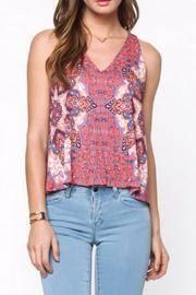  Farah Printed Top