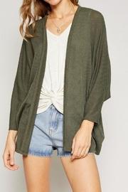 Olive Soft Cardigan