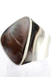 Sterling Oyster Ring