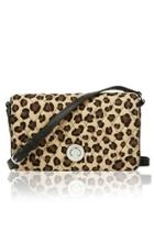  Leopard Turnlock Crossbody