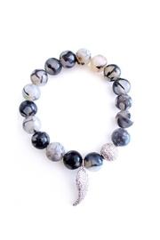  Agate Wing Bracelet