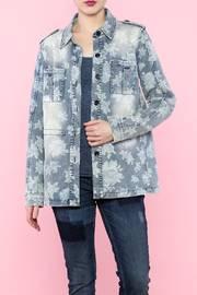  Floral Jean Jacket