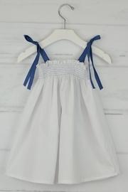  White & Lavender Dress