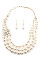  Faux Pearl Necklace