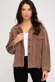  Brown Corduroy Jacket