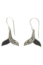  Ornate Whale Tail Earrings
