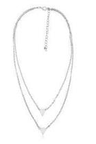  Double Triangle Necklace
