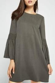  Long-sleeve Shift Dress