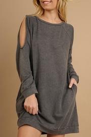  Mineral Wash Cutout Dress