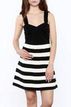 Side Striped Dress
