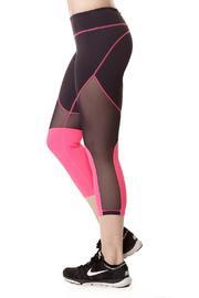  Racer Mesh Capri