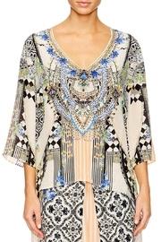  V-neck Oversize Blouse