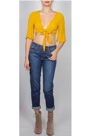  Chelsea Front-tie Crop-top