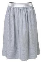  Stripe Cotton Skirt