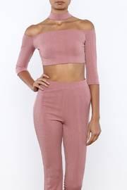  Knit Rib Crop Top