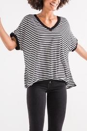  Stripe Boyfriend Tee