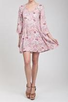  Woven Floral Dress