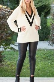 Varsity Pullover Sweater