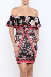  Ruffle Bodycon Dress