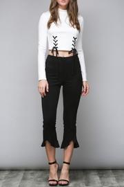  Faux Suede Trousers