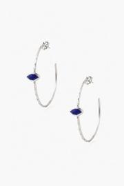  Lapis Evileye Hoop