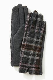  Tweed Plaid Gloves