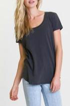  Scoop Neck T-shirt