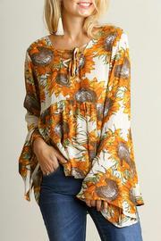  Sunflower Boho Top