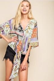  Bohemian Tie Top