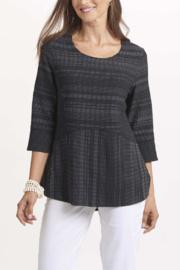  Black-woven, Pocket, Tunic