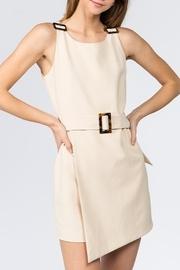 Tortoise Shell Buckle Dress