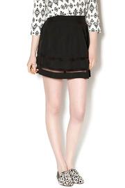  Black Mesh Skirt