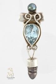  Pearl Topaz Pendant