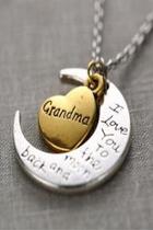  Moon Charm Necklace