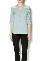  Embroidery Adorned Top