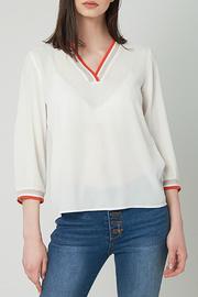  Sparkle Vneck Blouse