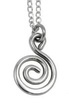  Sterling Swirl Necklace