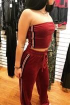  Side-stripe Athletic Set