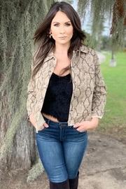  Ember Snake Skin Jacket