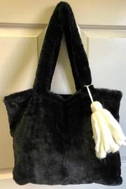  Black Fur Tote