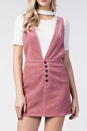  Corduroy Overall Dress