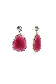 Magenta Gemma Earrings