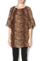  Sheer Leopard Top