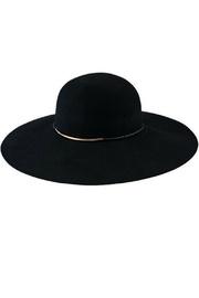  Women's Floppy Hat With Gold Bar