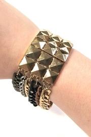  Studded-embellished Chain Bracelet