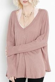 Oversize V Neck Thermal