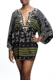  Tribal Print Caftan